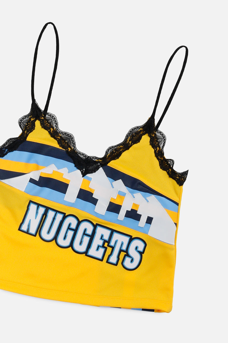 Rework Denver Nuggets NBA Lace Tank - XS