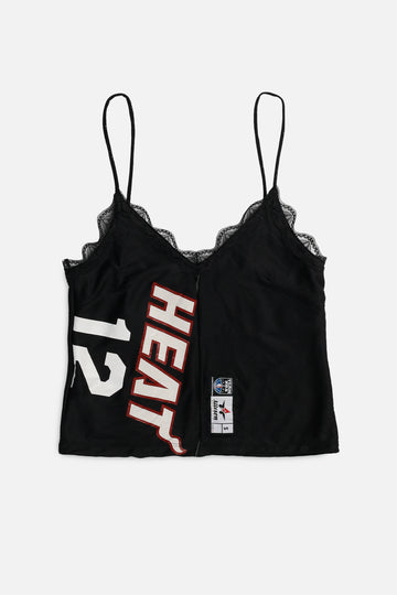 Rework Miami Heat NBA Lace Tank - XS