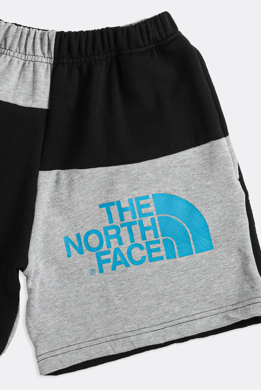 Rework North Face Patchwork Sweatshorts - XS