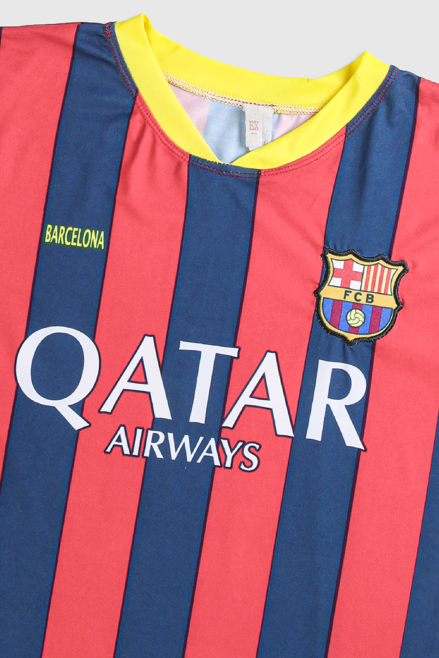 Vintage Bootleg FC Barcelona Soccer Jersey