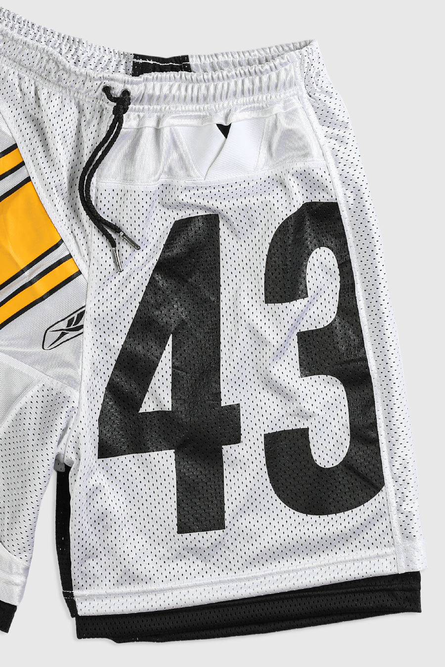 Unisex Rework Steelers NFL Jersey Shorts - M