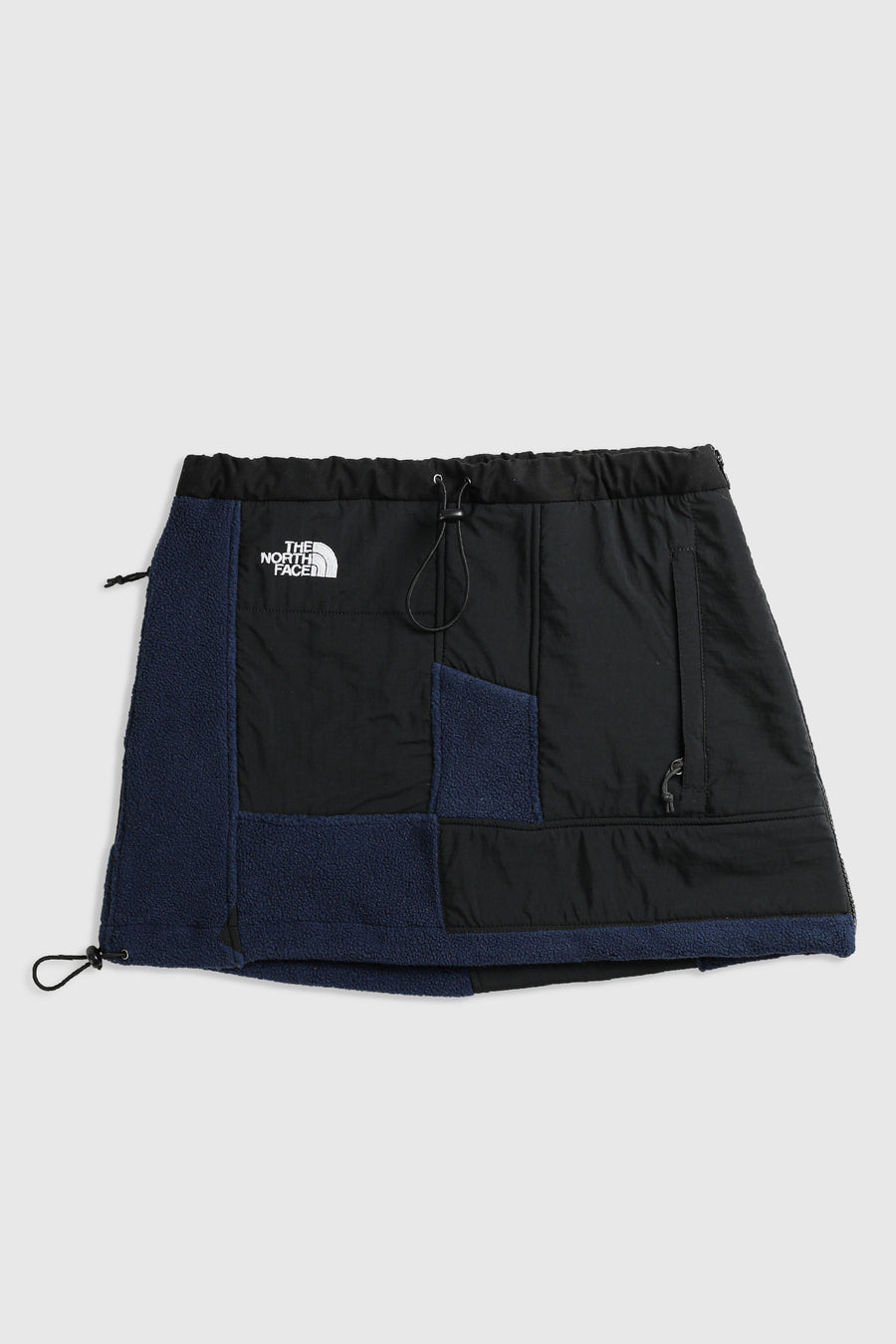 Rework North Face Fleece Mini Skirt - M