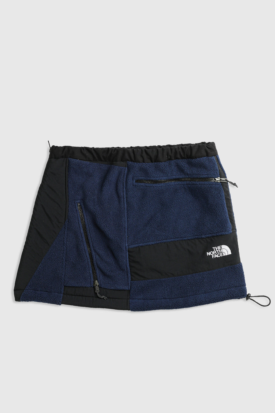 Rework North Face Fleece Mini Skirt - M