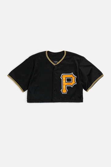 Rework Crop Pittsburgh Pirates MLB Jersey - S