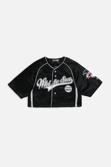 Rework Crop Chicago White Sox MLB Jersey - XS