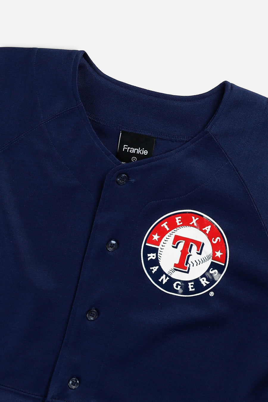 Rework Crop Texas Rangers MLB Jersey - S