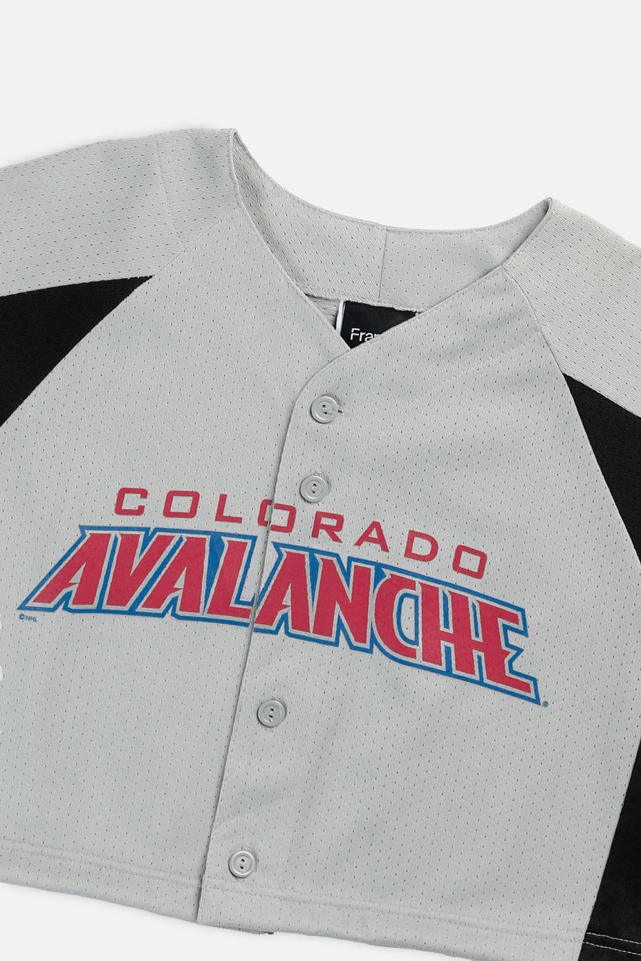 Rework Crop Colorado Avalanche NHL Jersey - S