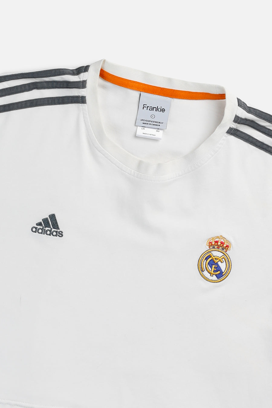 Rework Crop Madrid Soccer Tee - L