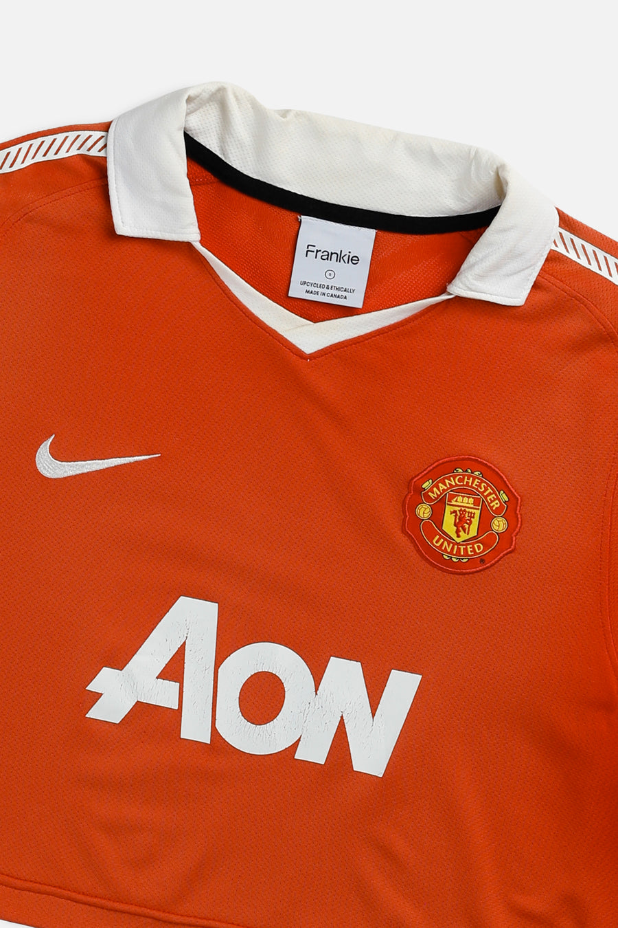 Rework Crop Manchester Soccer Jersey - S