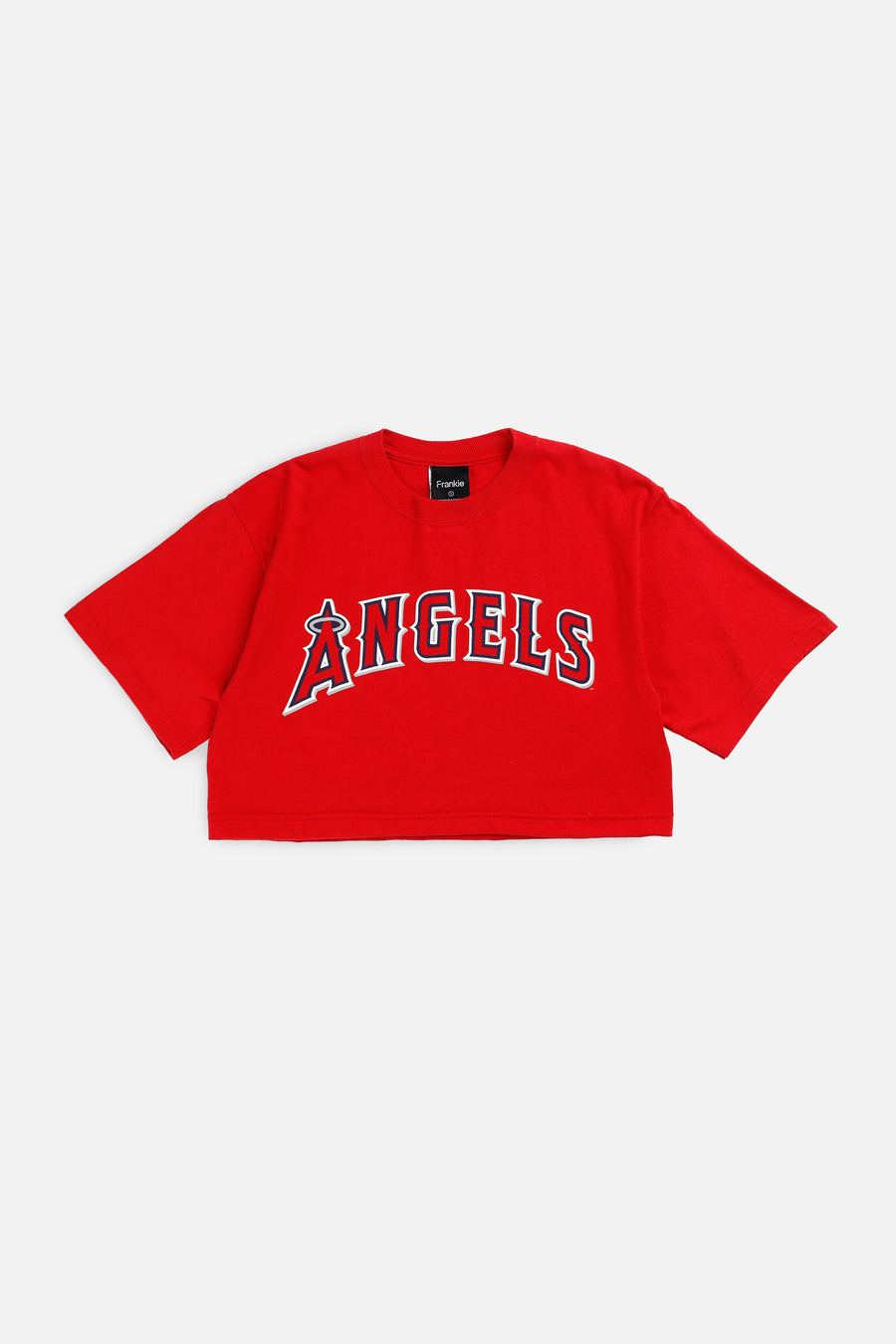 Rework LA Angels MLB Crop Tee - S