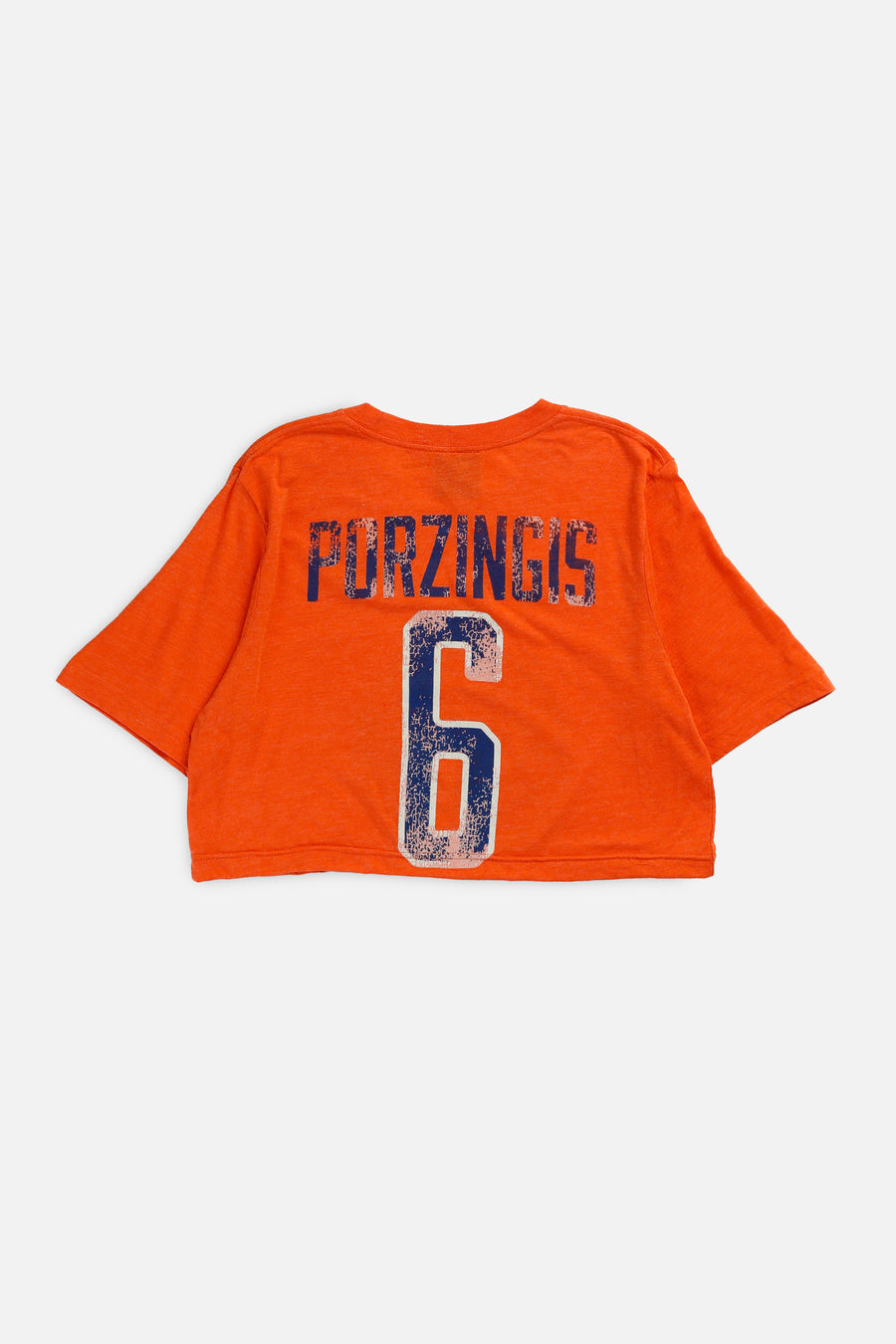 Rework NY Knicks NBA Crop Tee - S