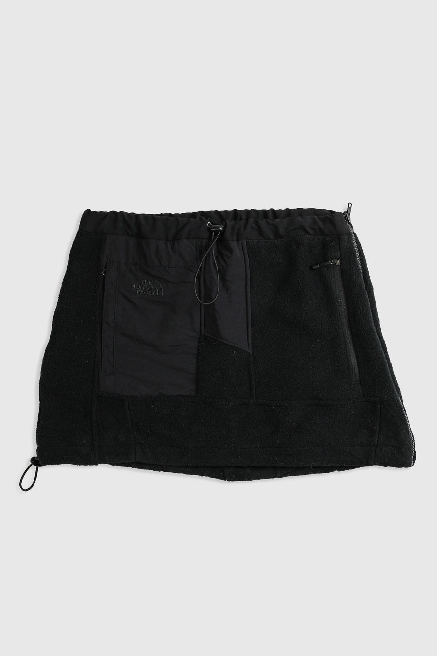 Rework North Face Fleece Mini Skirt - M