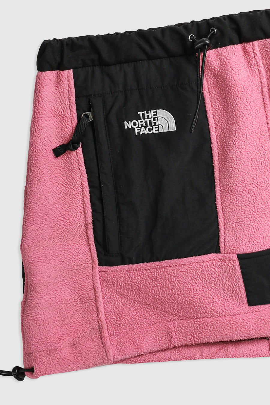 Rework North Face Fleece Mini Skirt - S