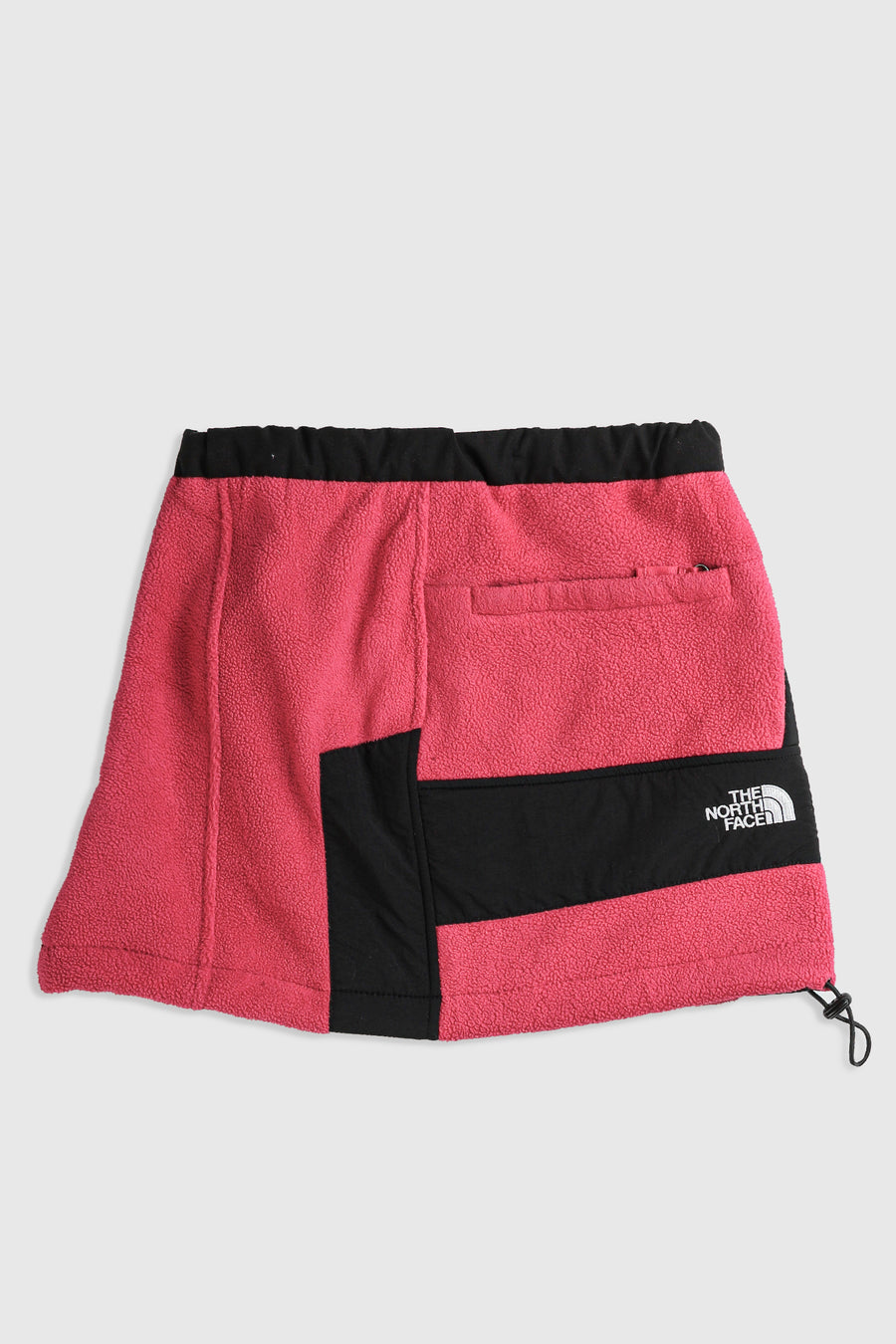 Rework North Face Fleece Mini Skirt - XS