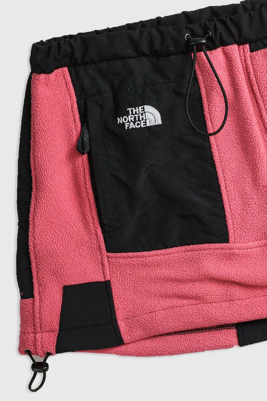 Rework North Face Fleece Mini Skirt - S