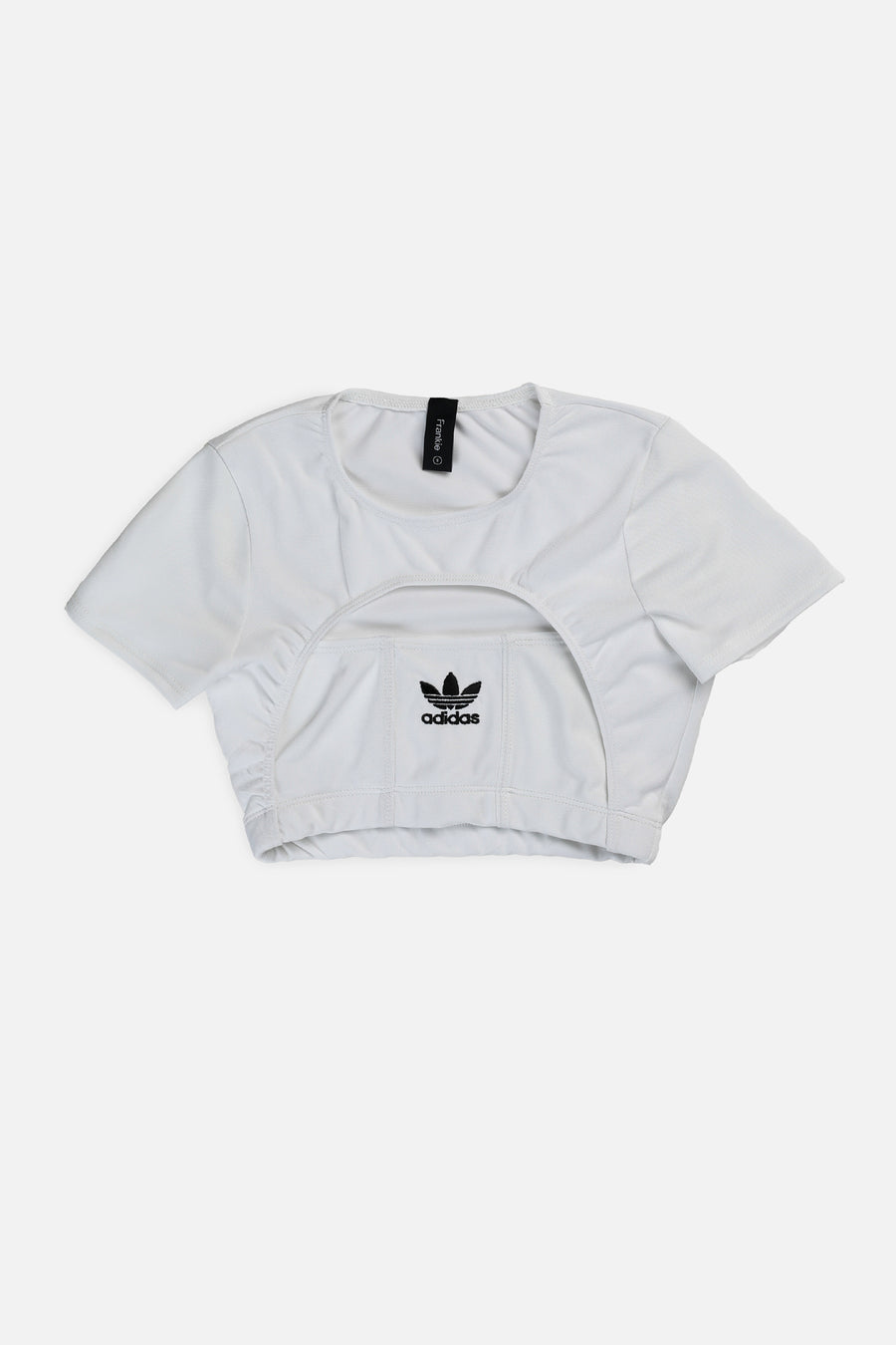 Rework Adidas Cut Out Tee - S