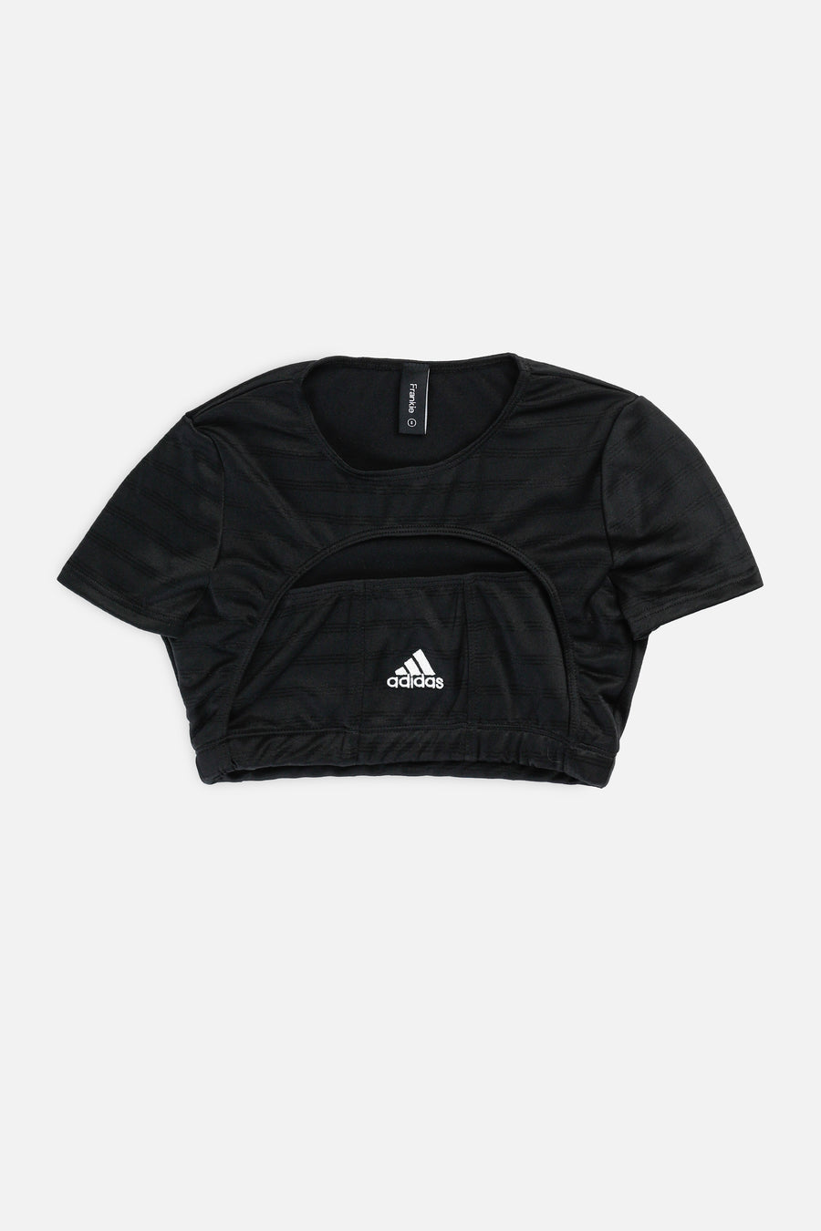 Rework Adidas Cut Out Tee - S