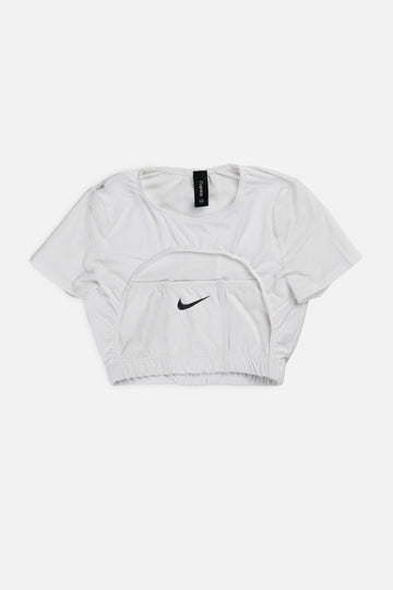 Rework Nike Cut Out Tee - XS