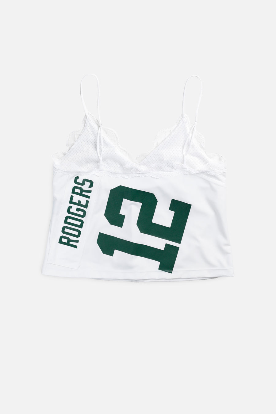 Rework Green Bay Packers NFL Lace Tank - L