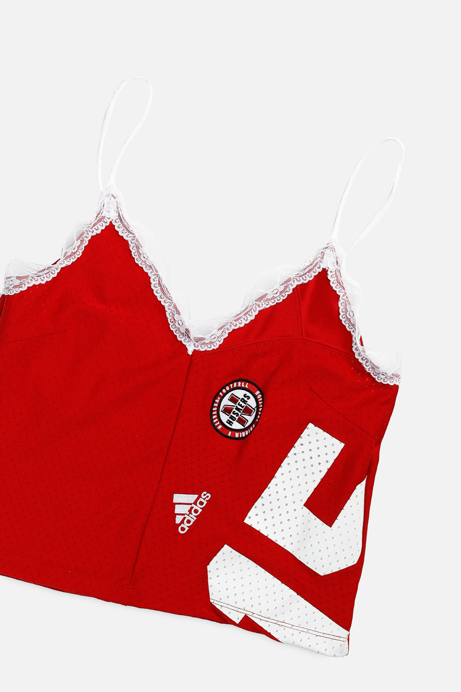 Rework Nebraska Cornhuskers NCAA Lace Tank - M