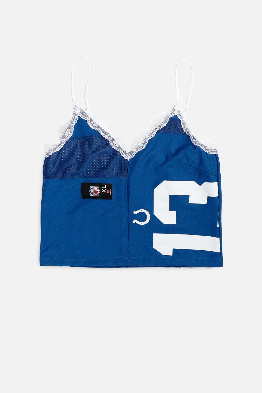 Rework Indianapolis Colts NFL Lace Tank - M