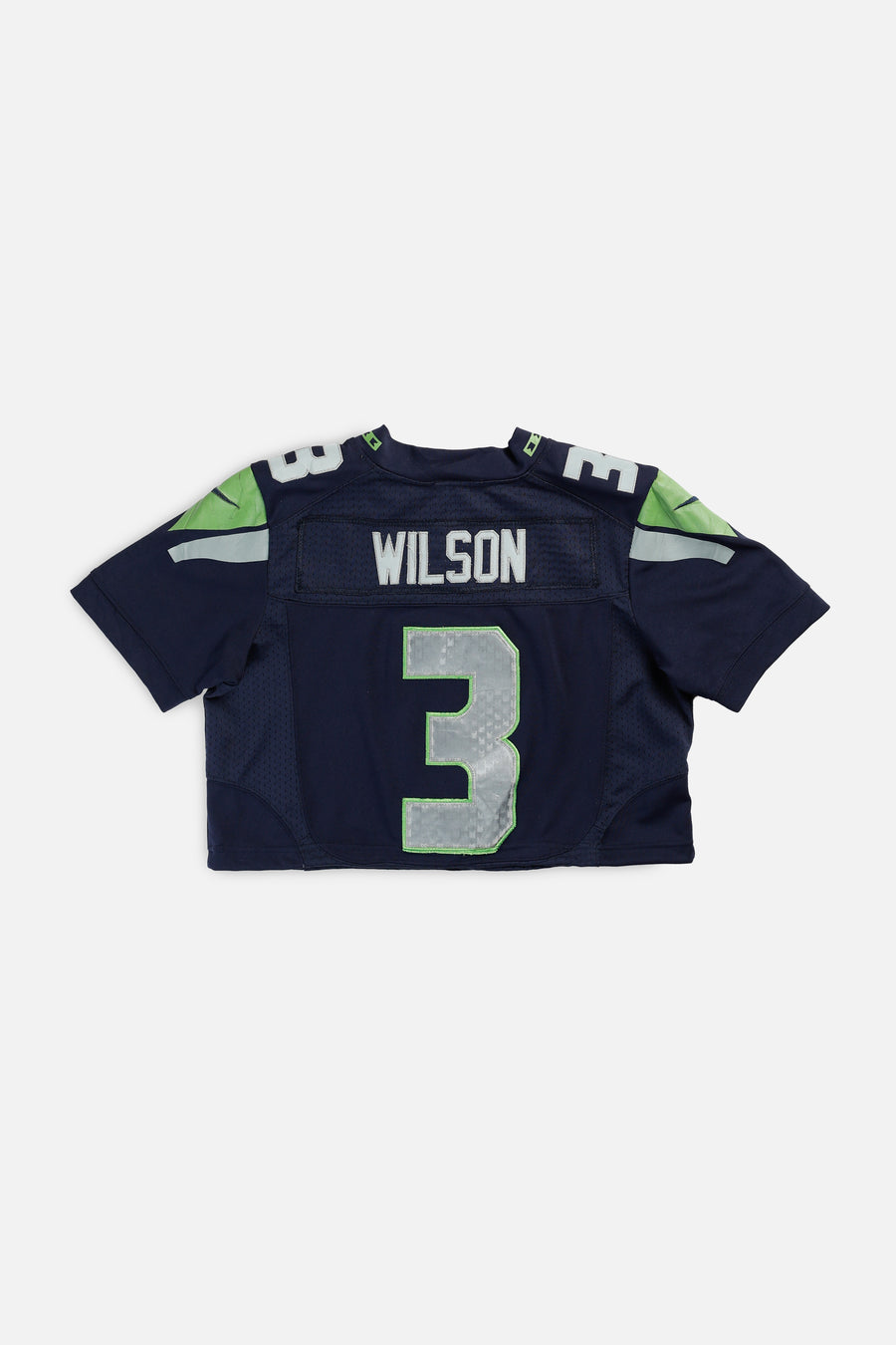 Rework Crop Seattle Seahawks NFL Jersey - S