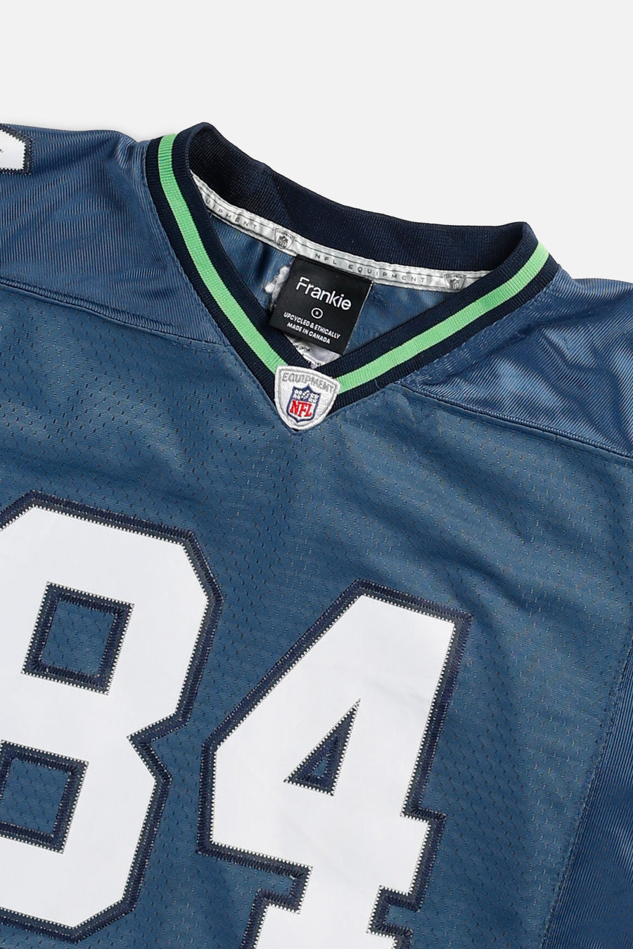 Rework Crop Seattle Seahawks NFL Jersey - S