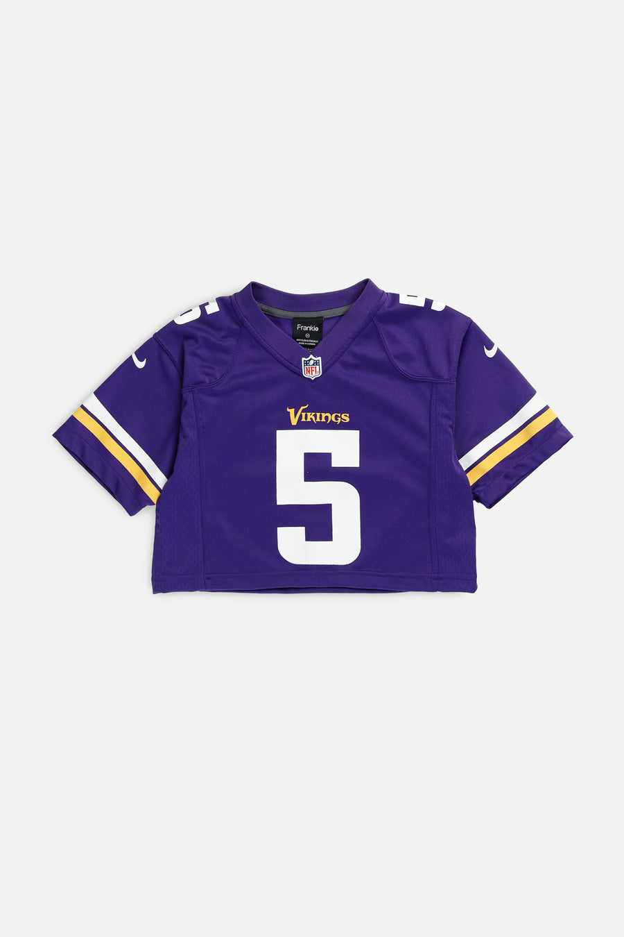 Rework Crop Minnesota Vikings NFL Jersey - XS