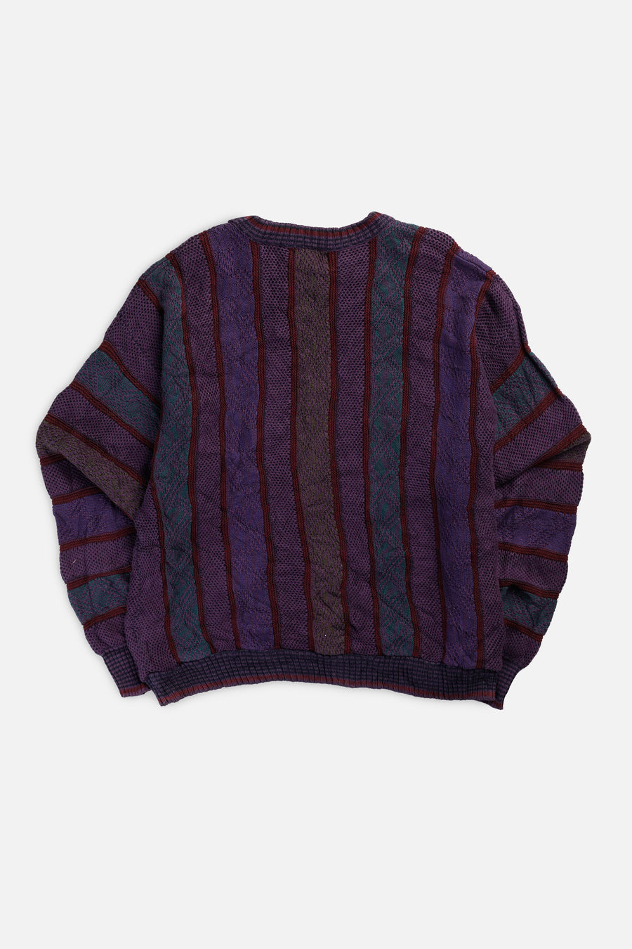 Vintage Coogi Style Knit Sweater - L