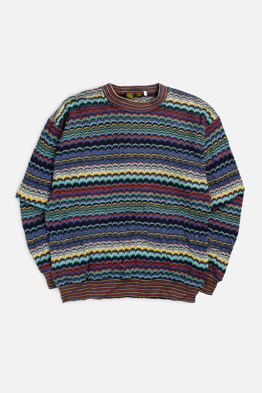 Vintage Coogi Style Knit Sweater - L