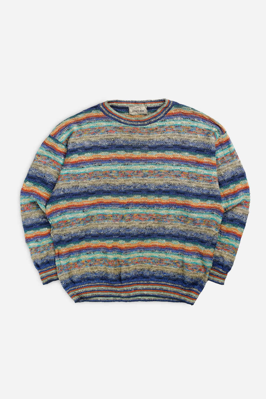 Vintage Coogi Style Knit Sweater - XL