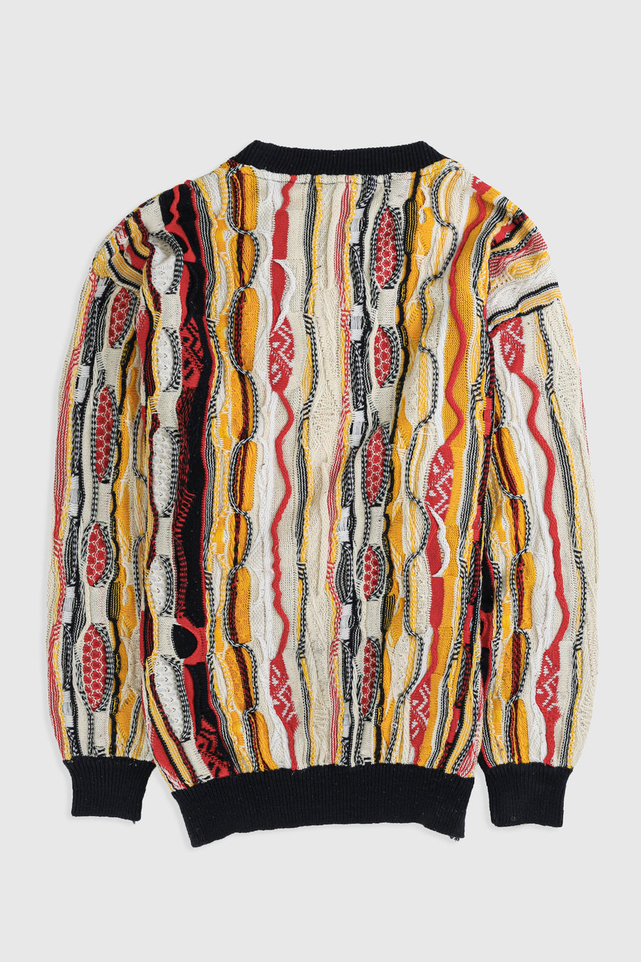 Vintage Coogi Style Knit Sweater - XL