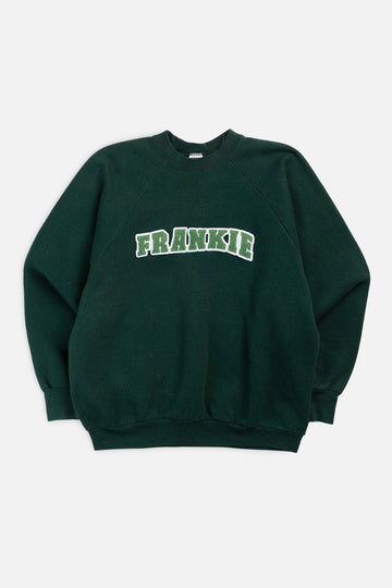 Frankie Upcycled Varsity Sweatshirt - L