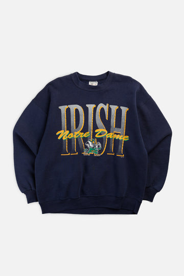 Vintage Notre Dame Fighting Irish Sweatshirt - L