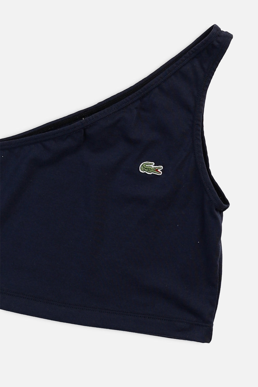 Rework Lacoste One Shoulder Tank - S