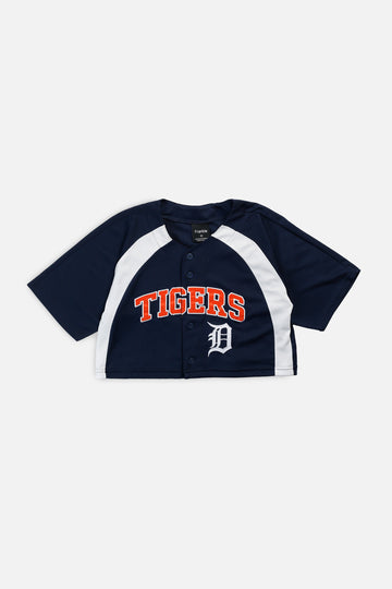 Rework Crop Detroit Tigers MLB Jersey - XS