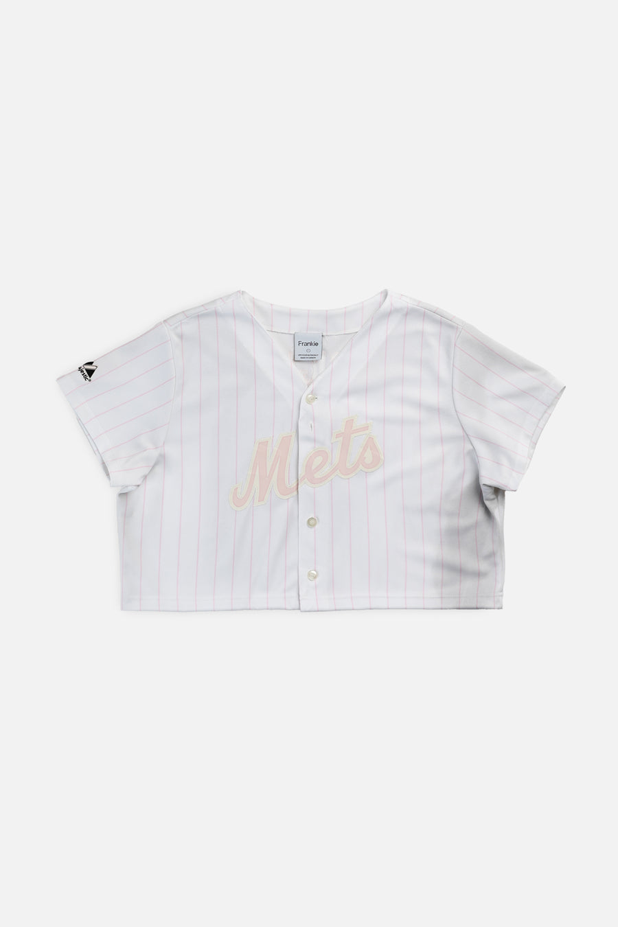 Rework Crop NY Mets MLB Jersey - L