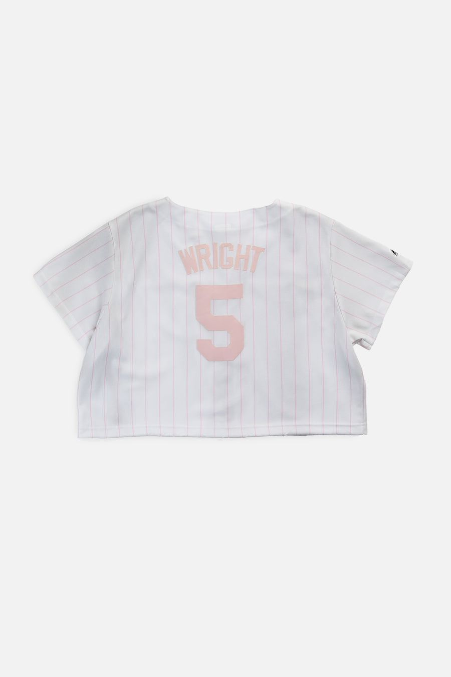 Rework Crop NY Mets MLB Jersey - L