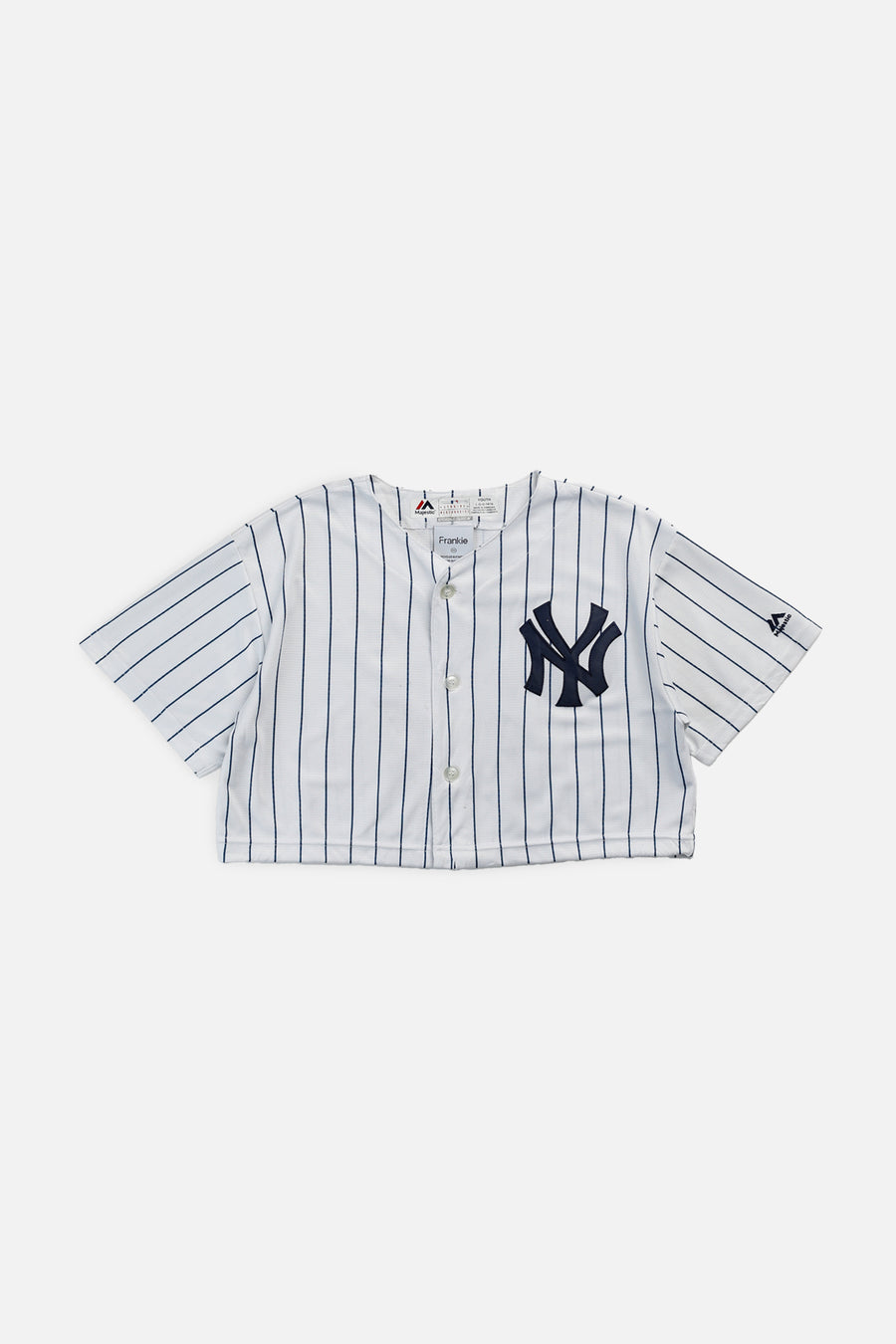 Rework Crop NY Yankees MLB Jersey - XS