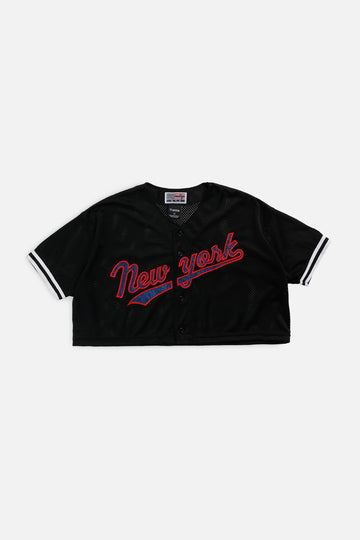 Rework Crop New York MLB Jersey - XL