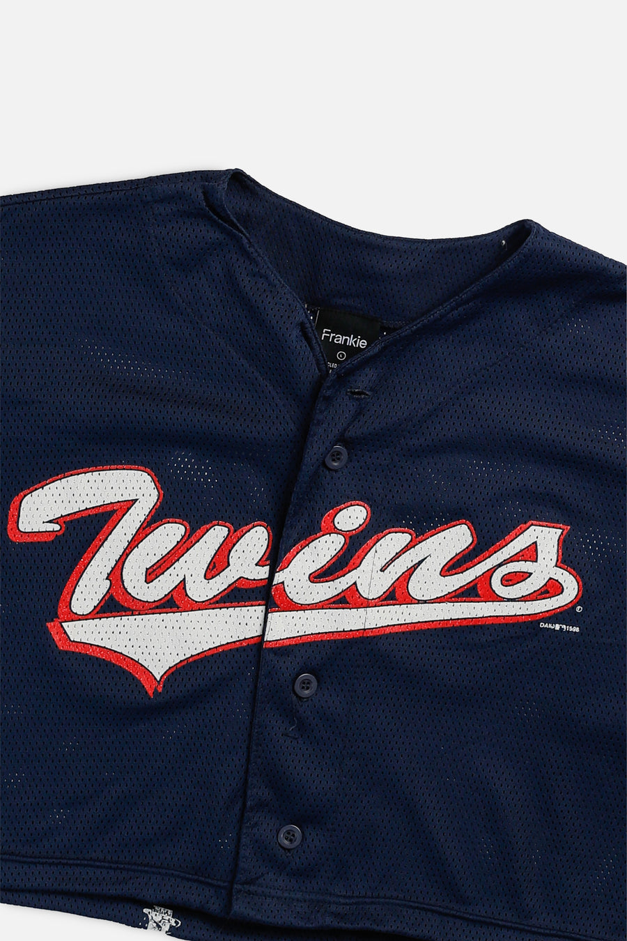 Rework Crop Minnesota Twins MLB Jersey - L