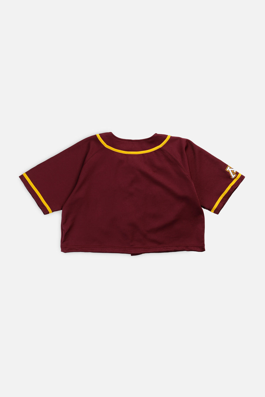 Rework Crop Minnesota Golden Gophers NCAA Baseball Jersey - M