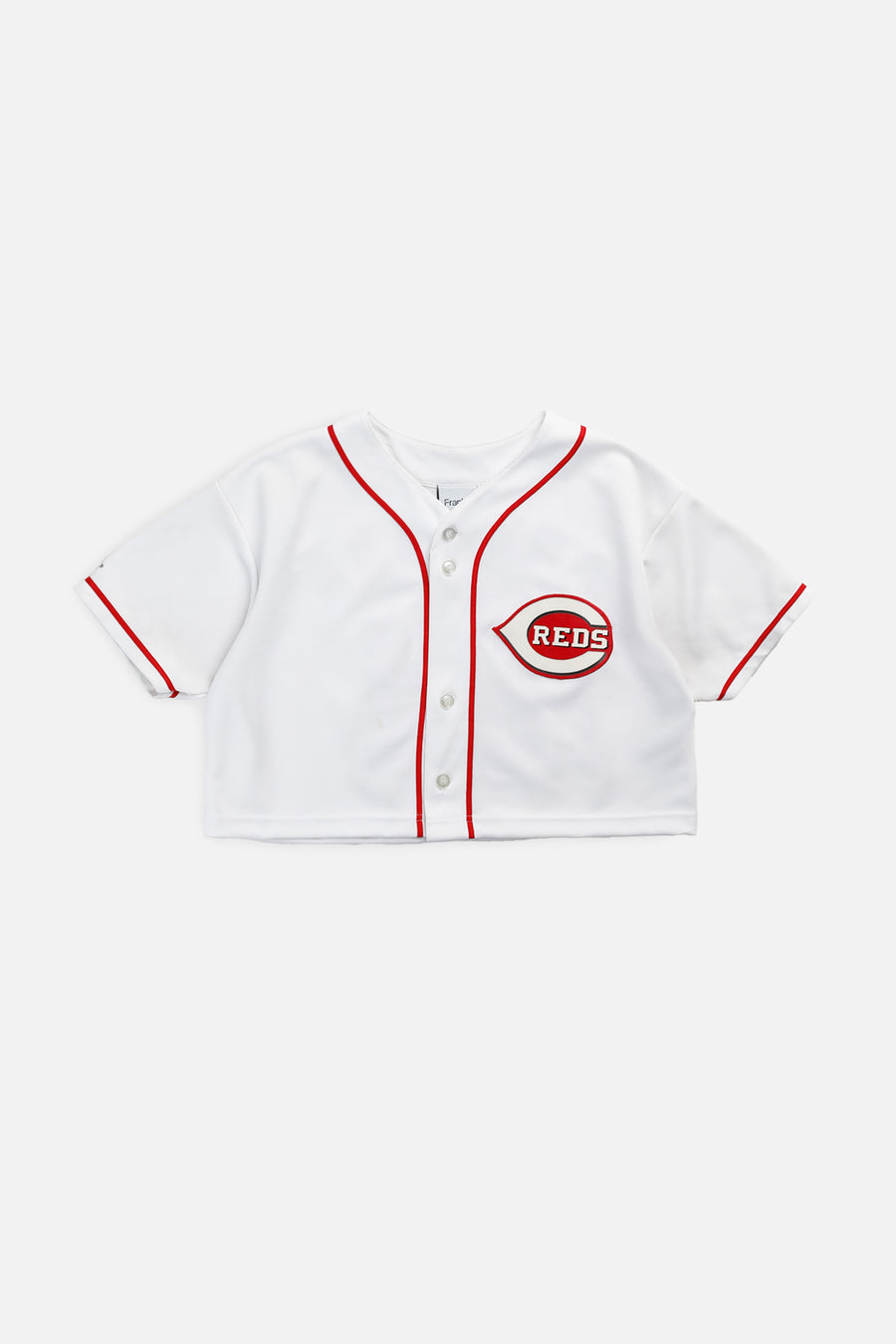 Rework Crop Cincinnati Reds MLB Jersey - M