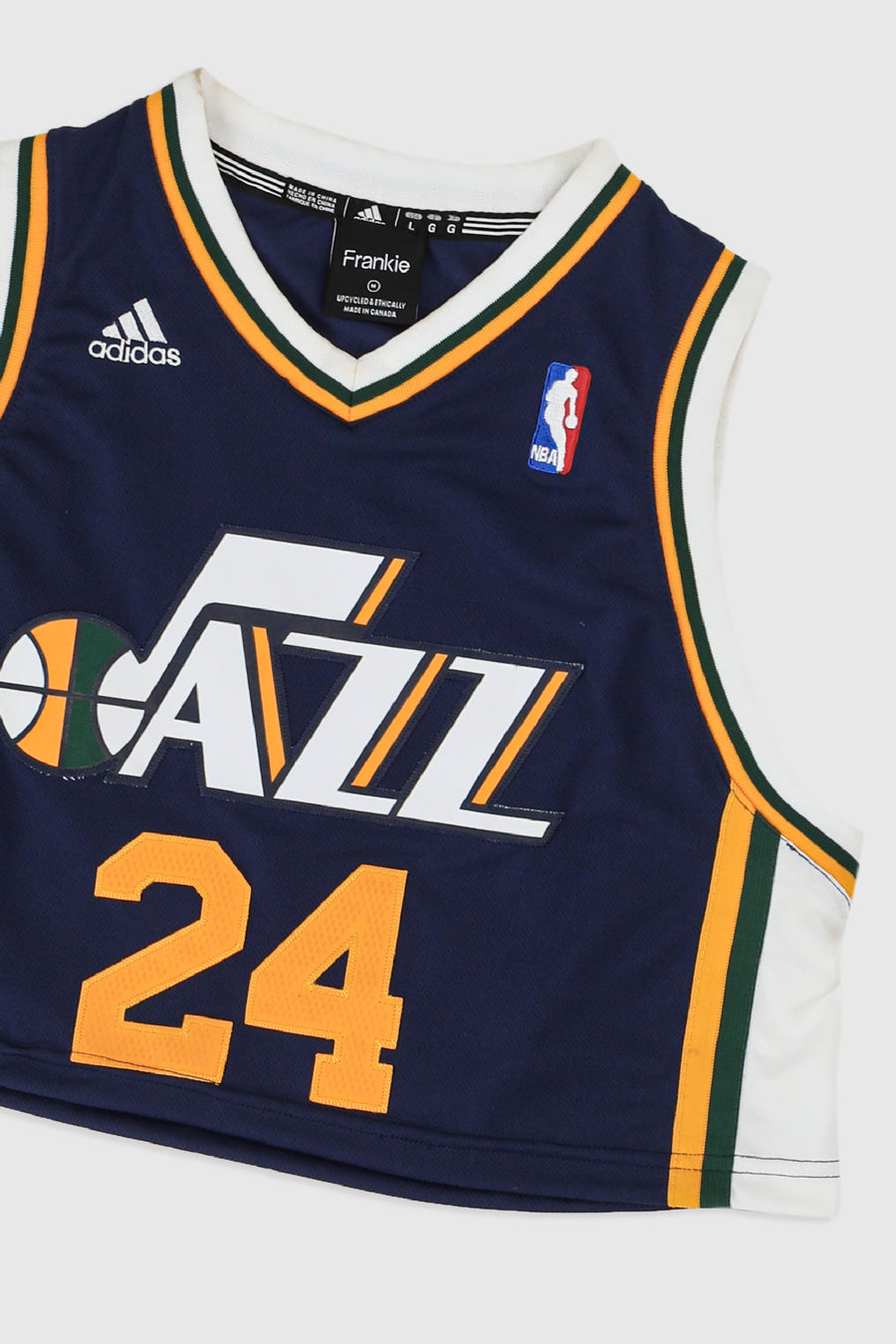 Rework Utah Jazz Crop Jersey - M