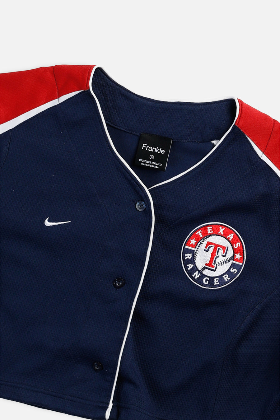 Rework Crop Texas Rangers MLB Jersey - M