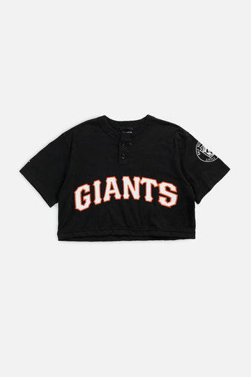 Rework San Francisco Giants MLB Crop Tee - XS