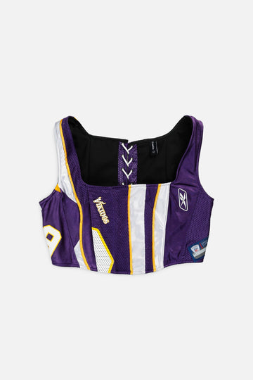 Rework Minnesota Vikings NFL Corset - L