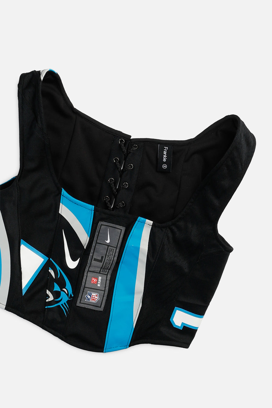 Rework Carolina Panthers NFL Corset - XS