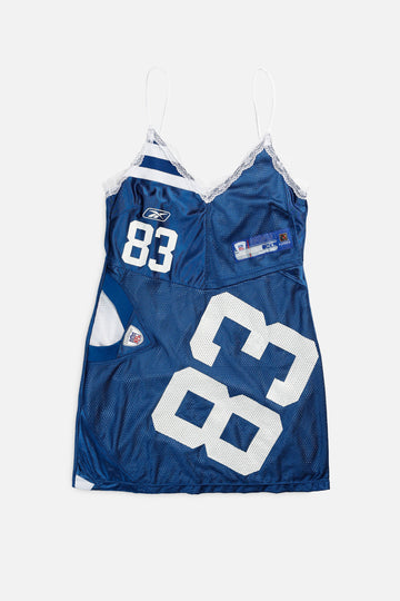 Rework Indianapolis Colts NFL Lace Dress - L