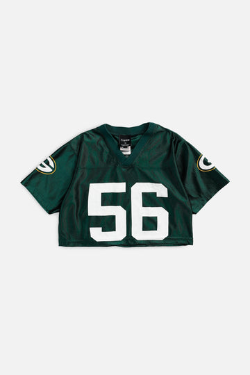 Rework Crop Green Bay Packers NFL Jersey - XS